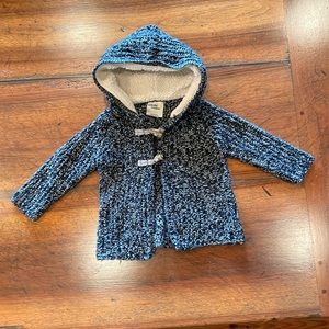 OSH KOSH | hooded sweater jacket | 18 months